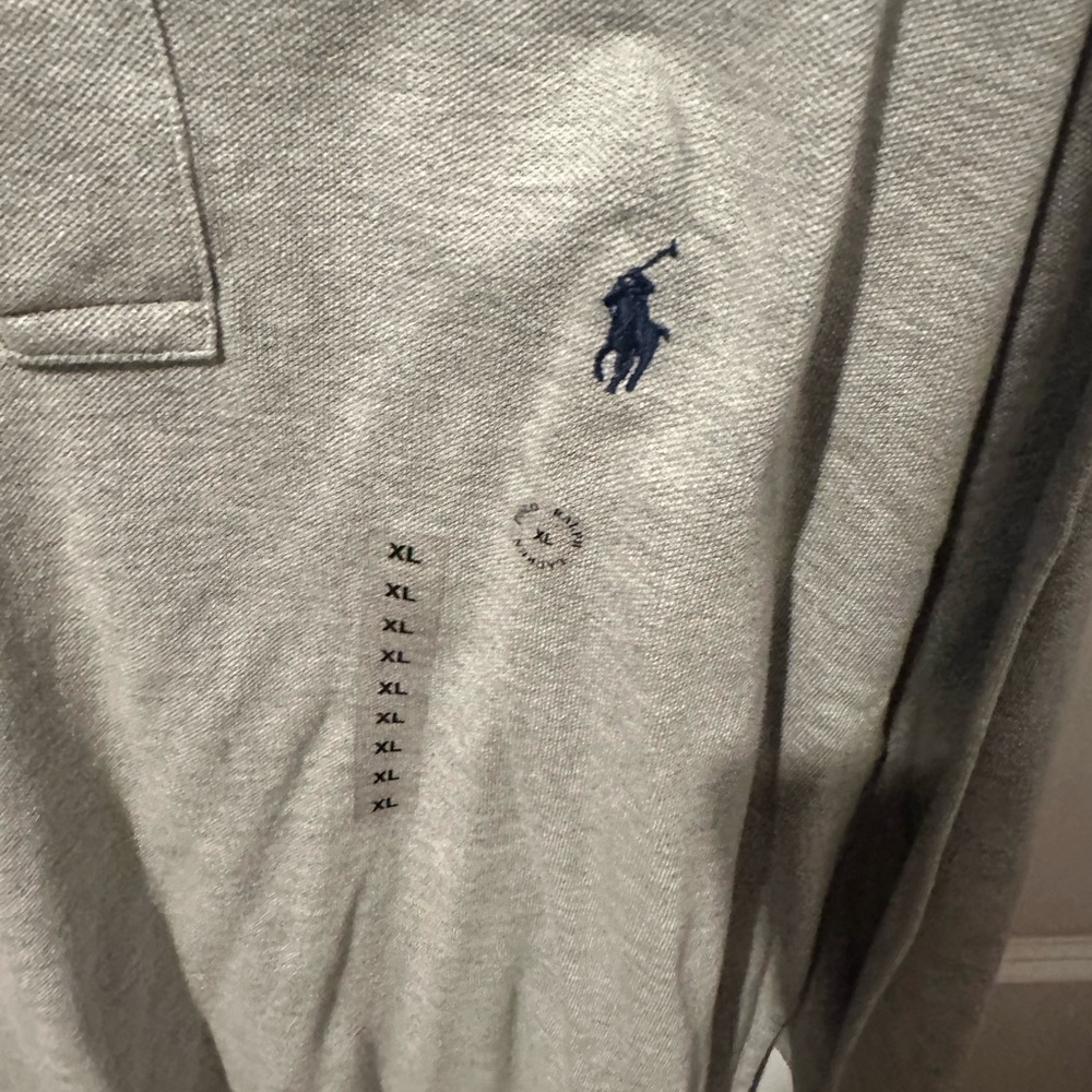 Ralph Lauren Gray Polo Shirt for Men - Picture 2 of 5